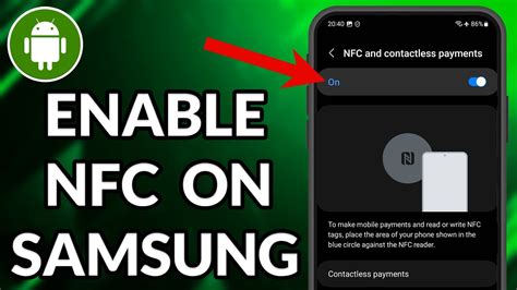 how to use nfc reader on galaxy 9|how to turn on nfc samsung.